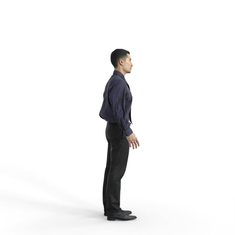 High Quality Rigged 3D Business Man | bman0322m4 | 3DS MAX Human