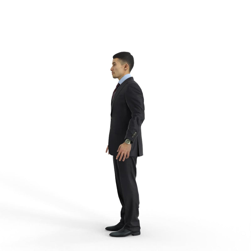 High Quality Rigged 3D Business Man | bman0323m4 | Human