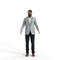 High Quality Rigged 3D Business Casual Man | cman0343m4 |3DS MAX Human