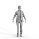 High Quality Rigged 3D Formal Man| eman0312m4 | 3DS MAX Human
