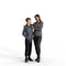 Casual Family | cfam0303hd2o01p01s | Ready-Posed 3D Human Model (Woman/Mom/Son/Still)