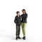 Casual Family | cfam0303hd2o01p01s | Ready-Posed 3D Human Model (Woman/Mom/Son/Still)