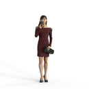 Elegant Woman | ewom0322hd2o02p02s | Ready-Posed 3D Human Model (Woman / Still)