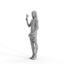 Elegant Woman | ewom0322hd2o02p02s | Ready-Posed 3D Human Model (Woman / Still)