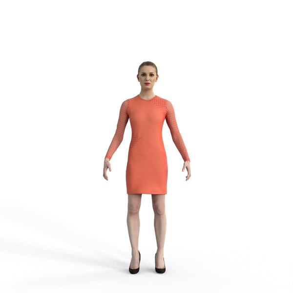High Quality Rigged 3D Business Woman | ewom0316m4 | 3DS MAX Human