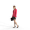Business Woman | bwom0313hd2o01p01s | Ready-Posed 3D Human Model (Woman / Still)