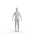 High Quality Rigged 3D Casual Woman | bwom0330m4 | 3DS MAX Human