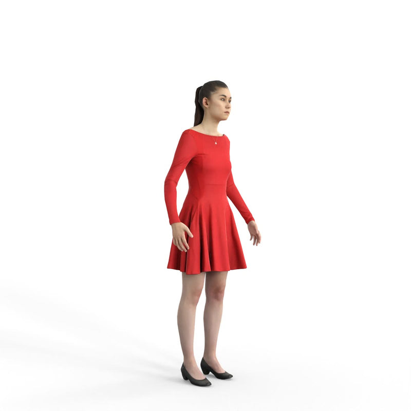 High Quality Rigged 3D Business Woman | bwom0331m4 | 3DS MAX Human