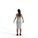 High Quality Rigged 3D Casual Woman | cwom0339m4 | 3DS MAX Human