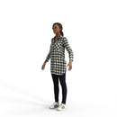 High Quality Rigged 3D Casual Woman | cwom0345m4 | 3DS MAX Human