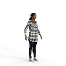High Quality Rigged 3D Casual Woman | cwom0345m4 | 3DS MAX Human