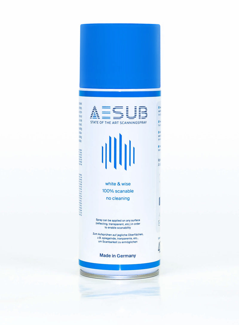 AESUB Blue Self Vanishing 3D Scanning Spray