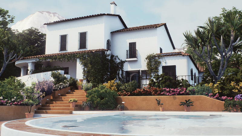 Archexteriors for UE vol. 1 (Evermotion 3D Models) - Architectural Visualizations