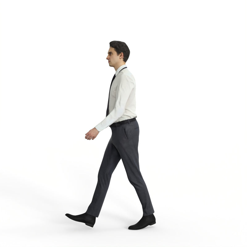 High Quality Rigged 3D Businessman | grman0001m4| Rigged 3D Human