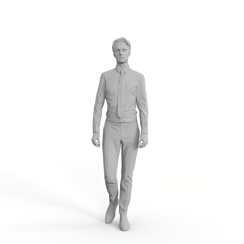 High Quality Rigged 3D Businessman | grman0001m4| Rigged 3D Human