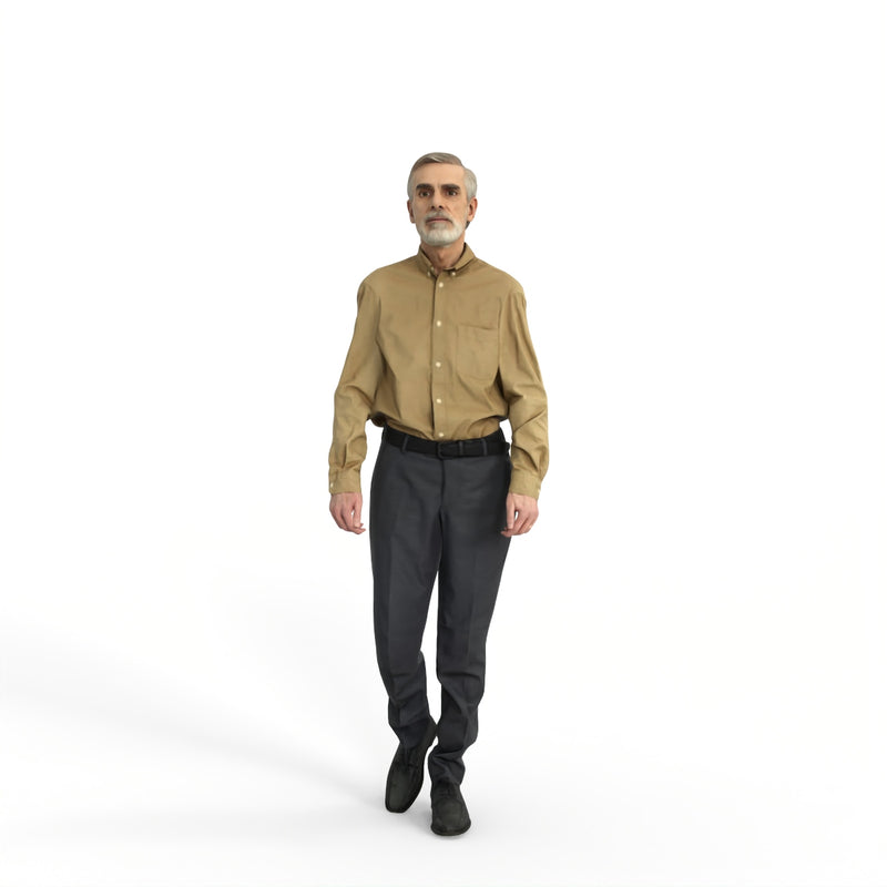 High Quality Rigged 3D Casual Man | grman0004m4 | Rigged 3D Human