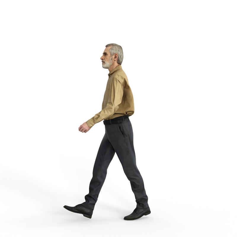 High Quality Rigged 3D Casual Man | grman0004m4 | Rigged 3D Human
