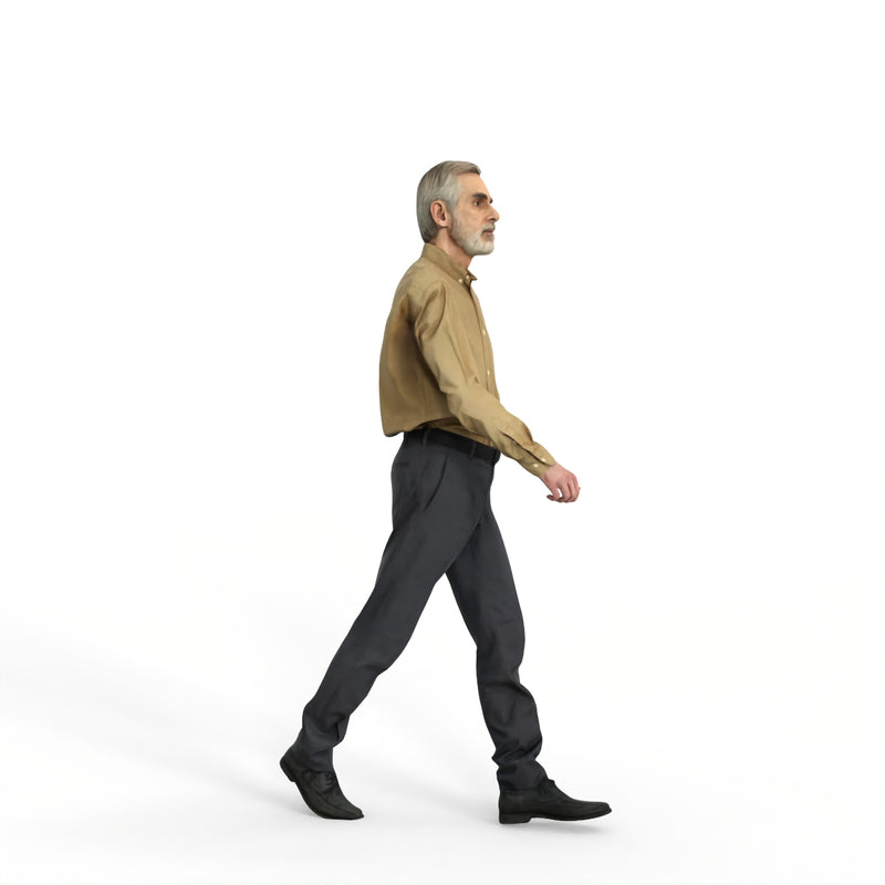 High Quality Rigged 3D Casual Man | grman0004m4 | Rigged 3D Human