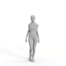 High Quality Rigged 3D Casual Woman | grwom0001m4 | Rigged 3D Human