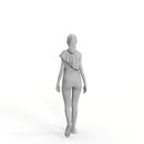 High Quality Rigged 3D Casual Woman | grwom0001m4 | Rigged 3D Human