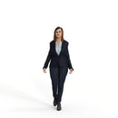 High Quality Rigged 3D Business Woman | grwom0004m4 | Rigged 3D Human