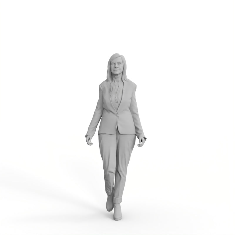 High Quality Rigged 3D Business Woman | grwom0004m4 | Rigged 3D Human