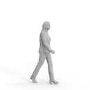 High Quality Rigged 3D Business Woman | grwom0004m4 | Rigged 3D Human