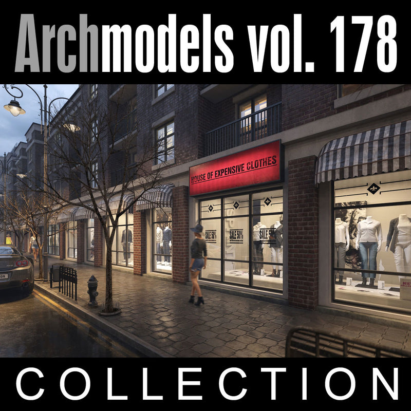 Archmodels vol. 178 (Evermotion 3D Models) - Architectural Visualizations