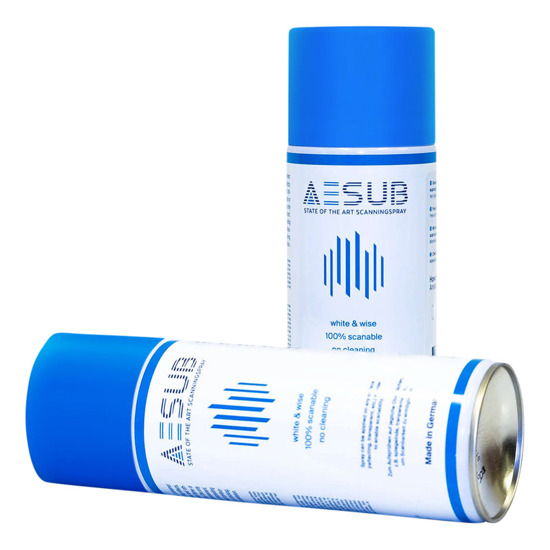 AESUB Blue Self Vanishing 3D Scanning Spray