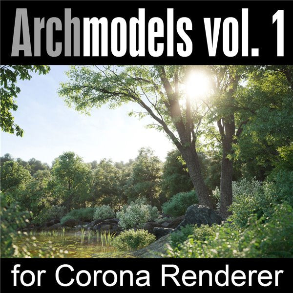 Archmodels for Corona vol.1 (Evermotion 3D Models) - Architectural Visualizations