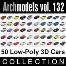 Archmodels vol. 132 (Evermotion 3D Models) - 50 Low Poly 3D Cars