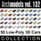 Archmodels vol. 132 (Evermotion 3D Models) - 50 Low Poly 3D Cars