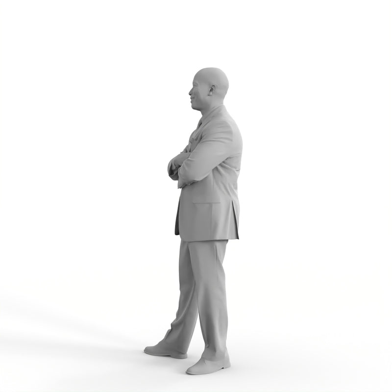 Professiona Man | bman0345hd2o01p01s | Ready-Posed 3D Human Model (Man)