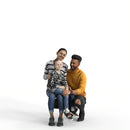 AXYZ Casual Family Bundle | memss064hd2 | Ready- Posed 3D Human Model