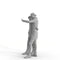 Casual Family | cfam0314hd2o02p01s | Ready-Posed 3D Human Model (Girl / Still)