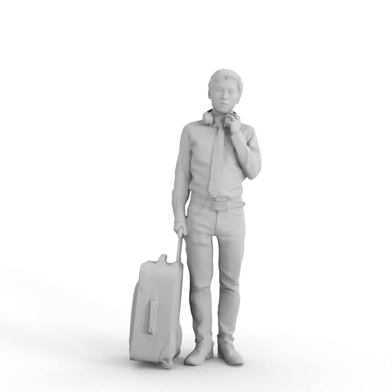 AXYZ | Traveling Man | cman0212hd2o02p01s | Ready- Posed 3D Human Model