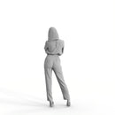 Formal Woman | ewom0319hd2o01p01s | Ready-Posed 3D Human Model (Woman)
