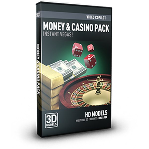 Money & Casino Pack - Professional 3D Models for Element 3D