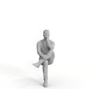 Casual Man | mus0002hd2o01p01s | Ready-Posed 3D Human Model (Man / Still)