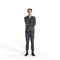 Business Man | mus0003hd2o01p01s | Ready-Posed 3D Human Model (Man / Still)
