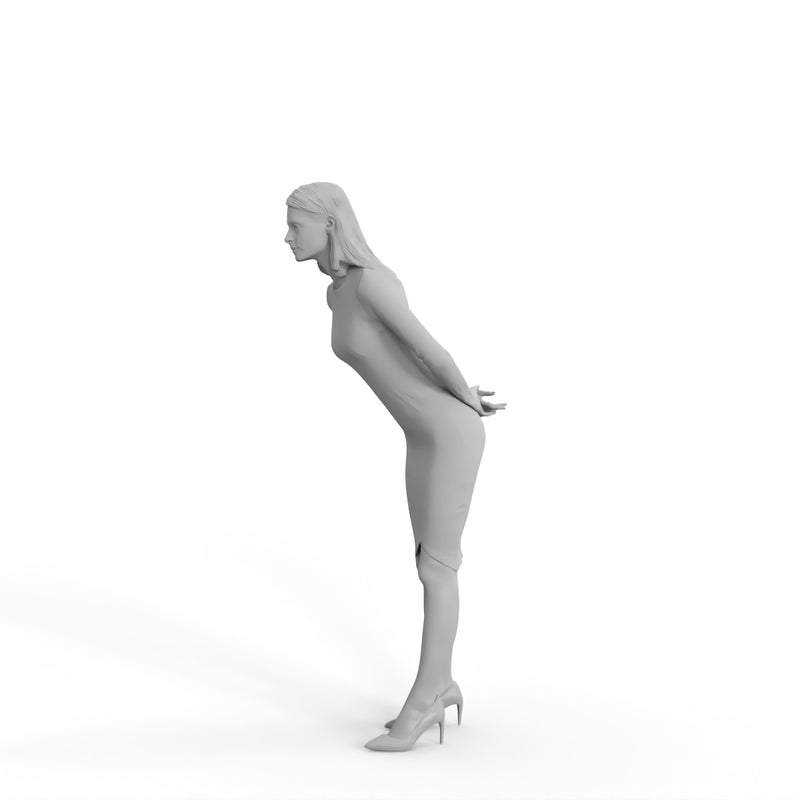 Casual Woman | mus0007hd2o01p01s | Ready-Posed 3D Human Model (Woman / Still)