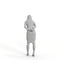 Casual Woman | mus0007hd2o01p01s | Ready-Posed 3D Human Model (Woman / Still)