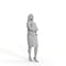 Business Woman | mus0009hd2o01p01s | Ready-Posed 3D Human Model (Woman / Still)