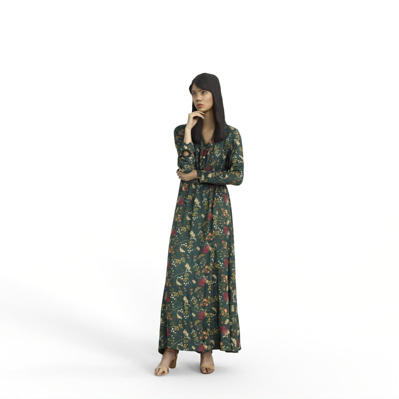 Casual Woman | mus0010hd2o01p01s | Ready-Posed 3D Human Model (Woman / Still)