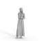 Casual Woman | mus0010hd2o01p01s | Ready-Posed 3D Human Model (Woman / Still)