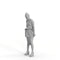 Casual Woman| shp0006hd2o01p01s | Ready-Posed 3D Human Model (Woman / Still)