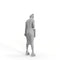 Casual Woman| shp0006hd2o01p01s | Ready-Posed 3D Human Model (Woman / Still)