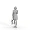 Casual Woman| shp0008hd2o01p01s | Ready-Posed 3D Human Model (Woman / Still)