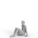 Spa Man | spa0004hd2o01p01s | Ready-Posed 3D Human Model (Man / Still)