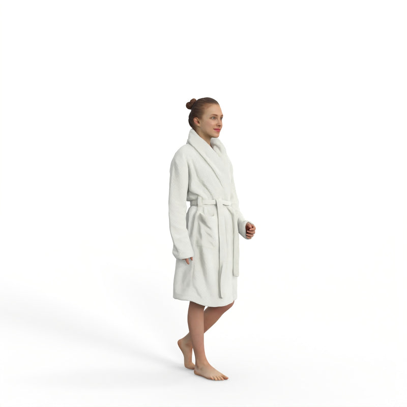 Spa Woman | spa0007hd2o01p01s | Ready-Posed 3D Human Model (Man / Still)